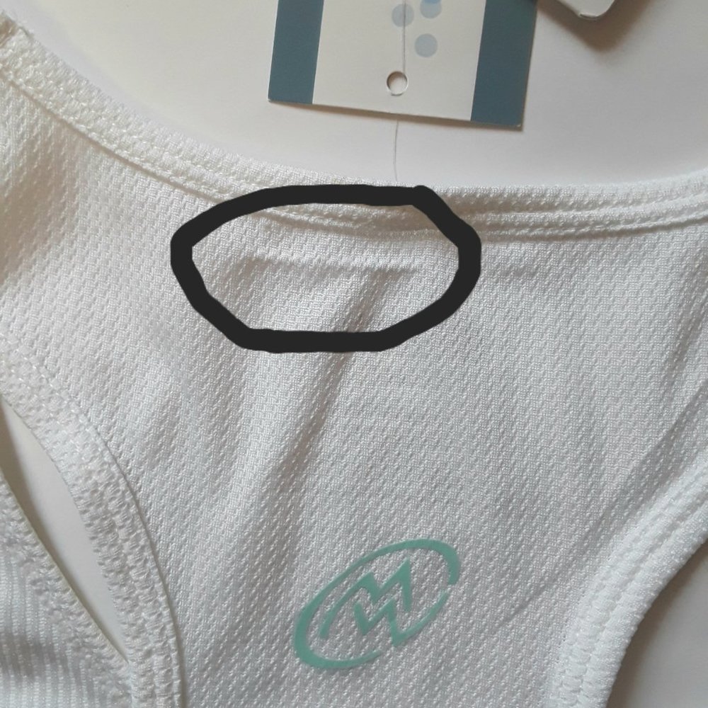 NWT Cloudveil Duo Tank Women's White L - Picture 13 of 13